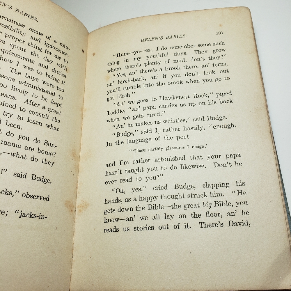 Antique Helen's Babies by John Habberton Book - Picture 11 of 13